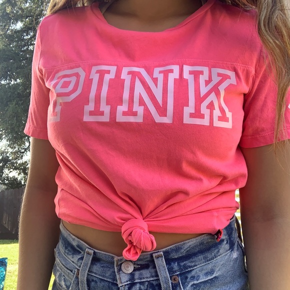 PINK Victoria's Secret Tops - vs pink tee